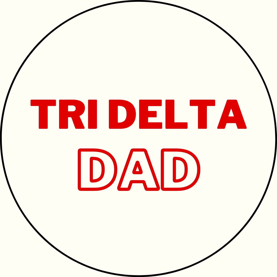 Sorority Dad Sticker- 2 Pack