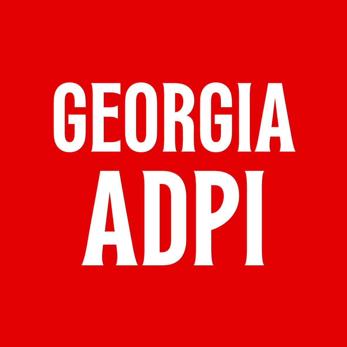 Georgia Sorority Sticker- 2 Pack