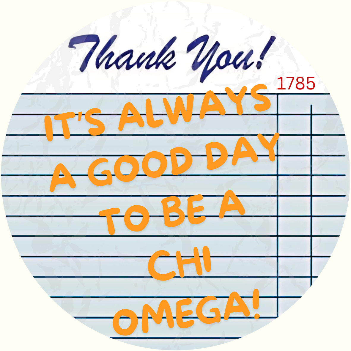 "It's A Good Day To Be A" Tennessee Sorority Sticker- 2 Pack