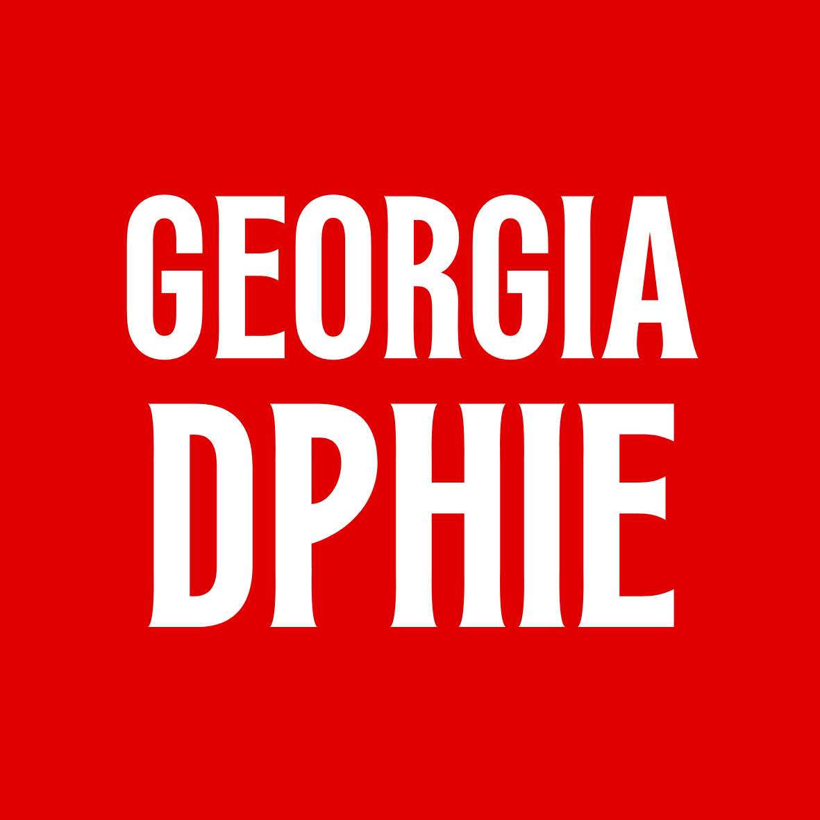 Georgia Sorority Sticker- 2 Pack