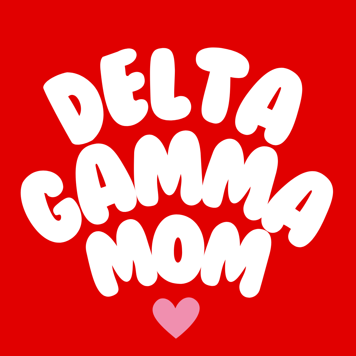 UGA Sorority Mom Bubble Sticker- 2 Pack
