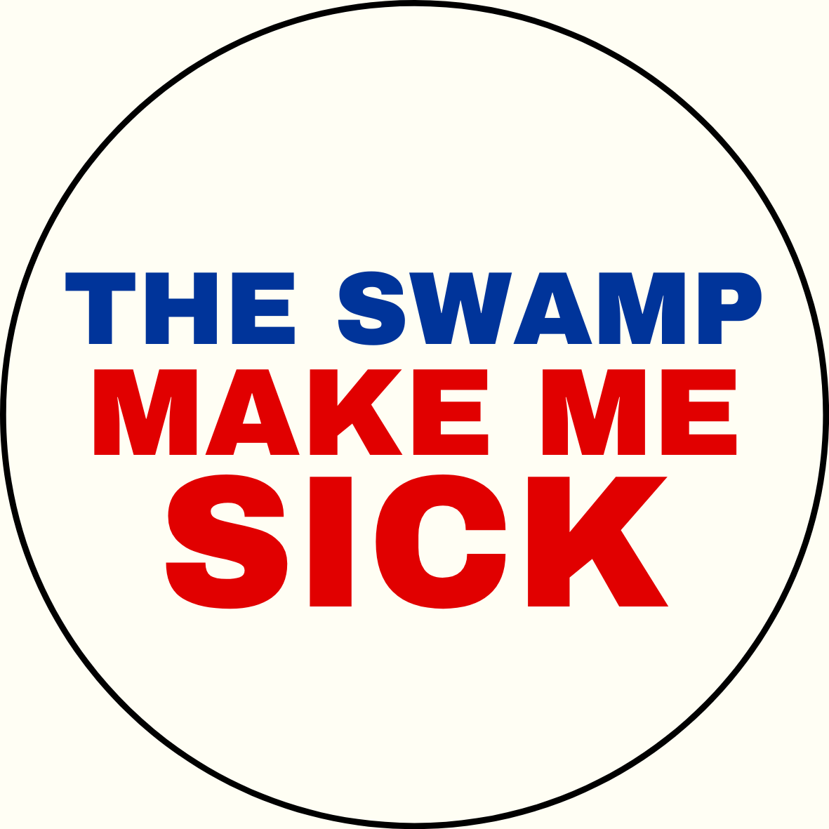 UGA vs. Florida "Makes Me Sick" Rivalry Sticker- 2 Pack