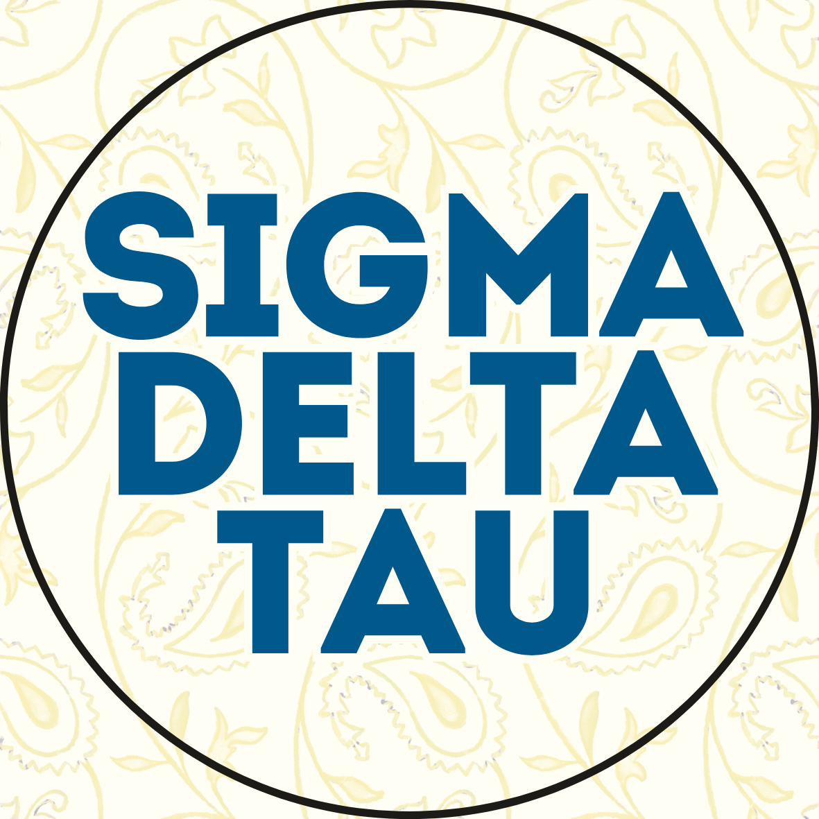Paisley Sorority Sticker- 2 Pack