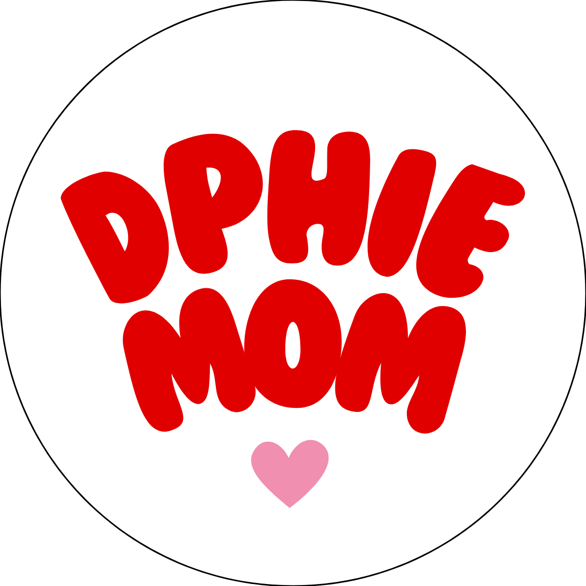UGA Sorority Mom Bubble Sticker- 2 Pack