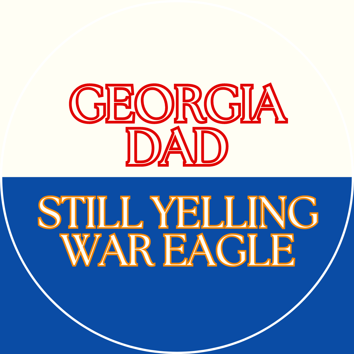 House Divided Sticker- 2 Pack
