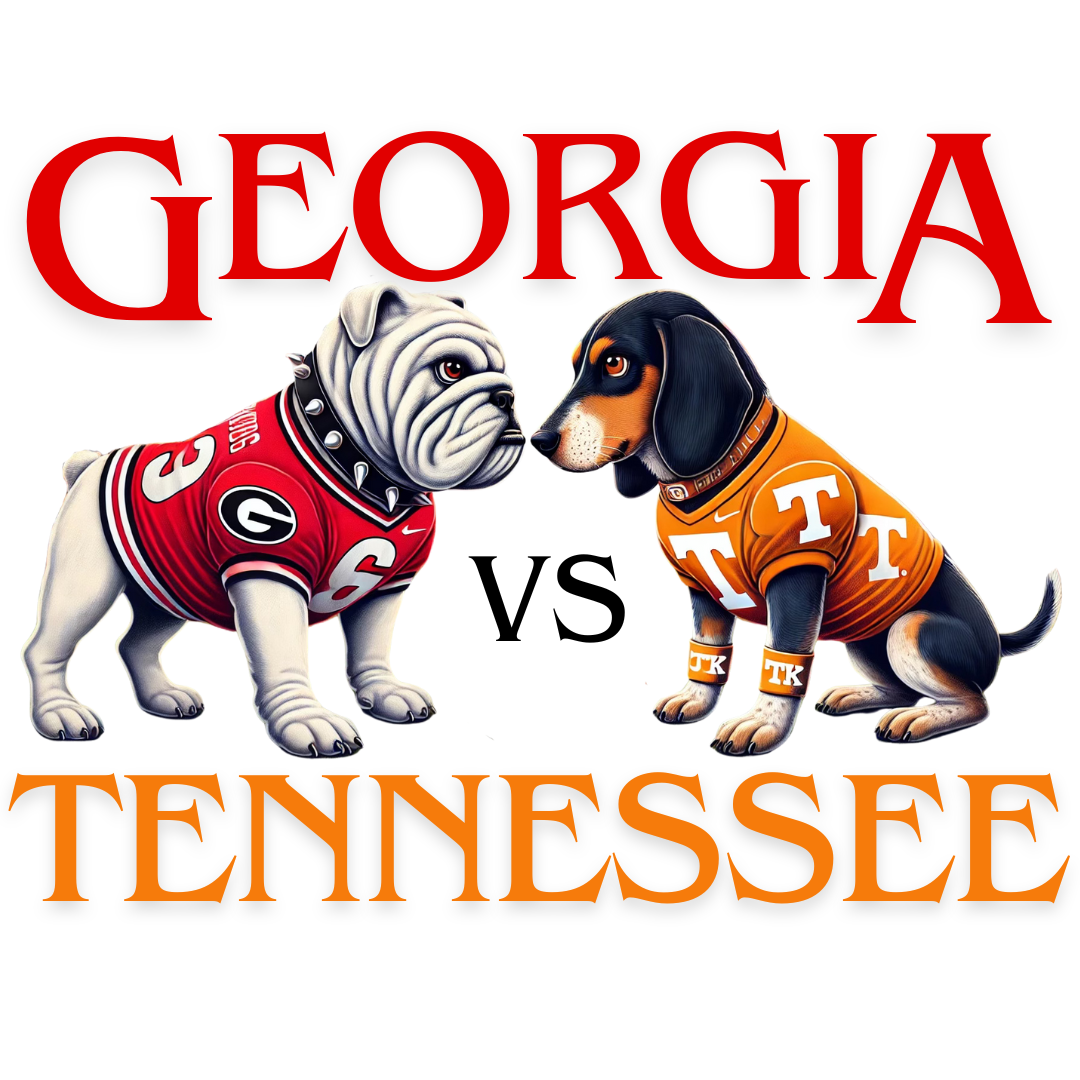 UGA vs. Tennessee Mascot Face Off Cups