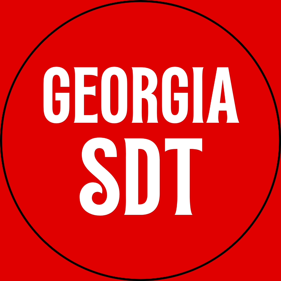 Georgia Sorority Sticker- 2 Pack