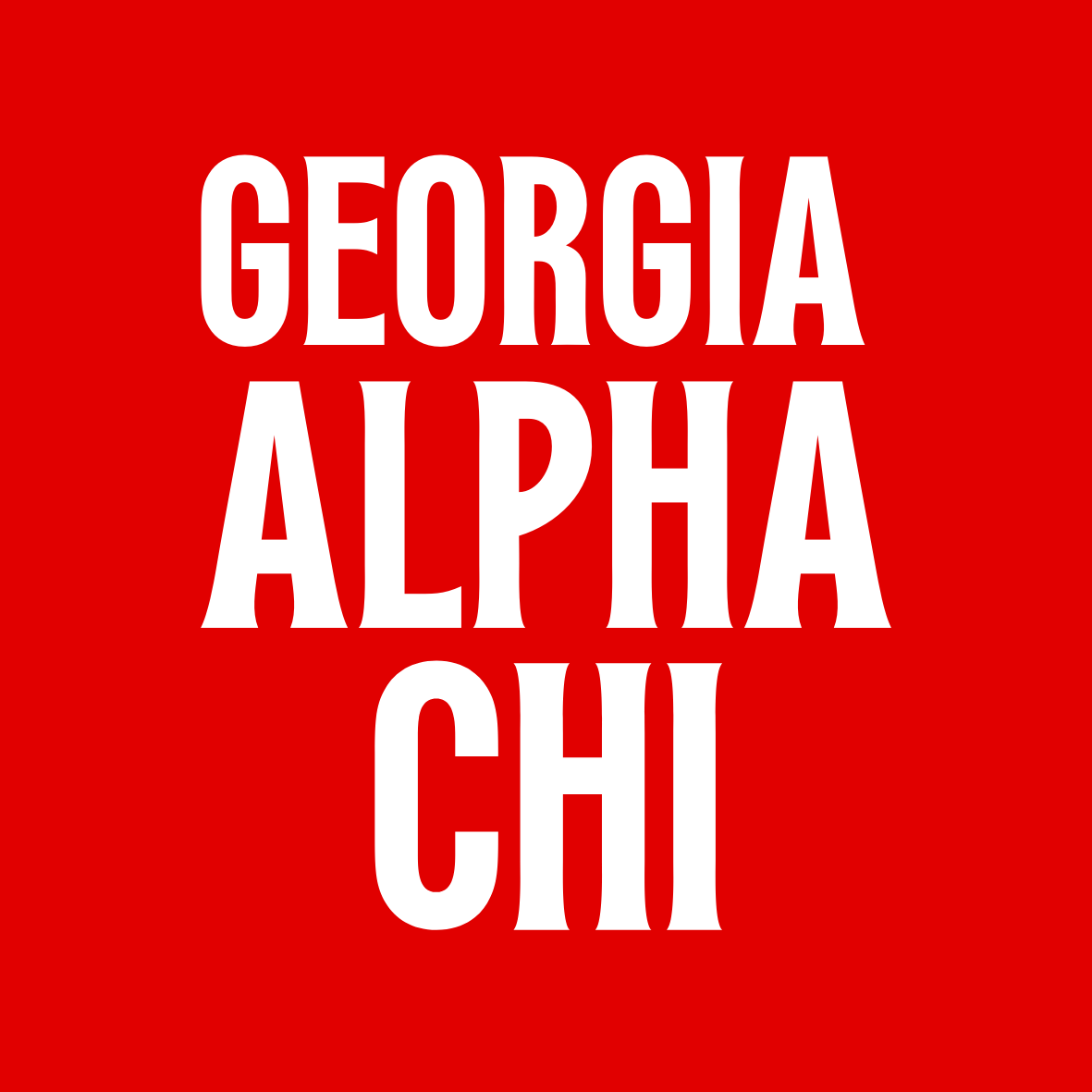 Georgia Sorority Sticker- 2 Pack
