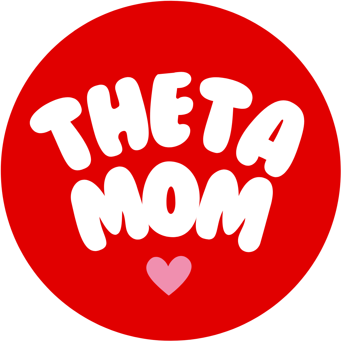 UGA Sorority Mom Bubble Sticker- 2 Pack