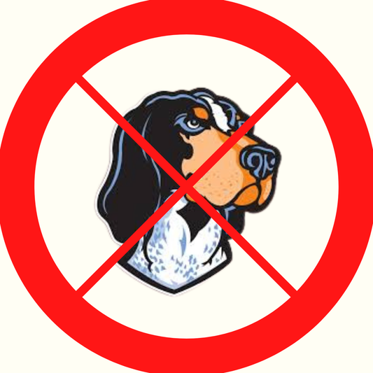 UGA vs. Tennessee "X Smoky" Rivalry Button