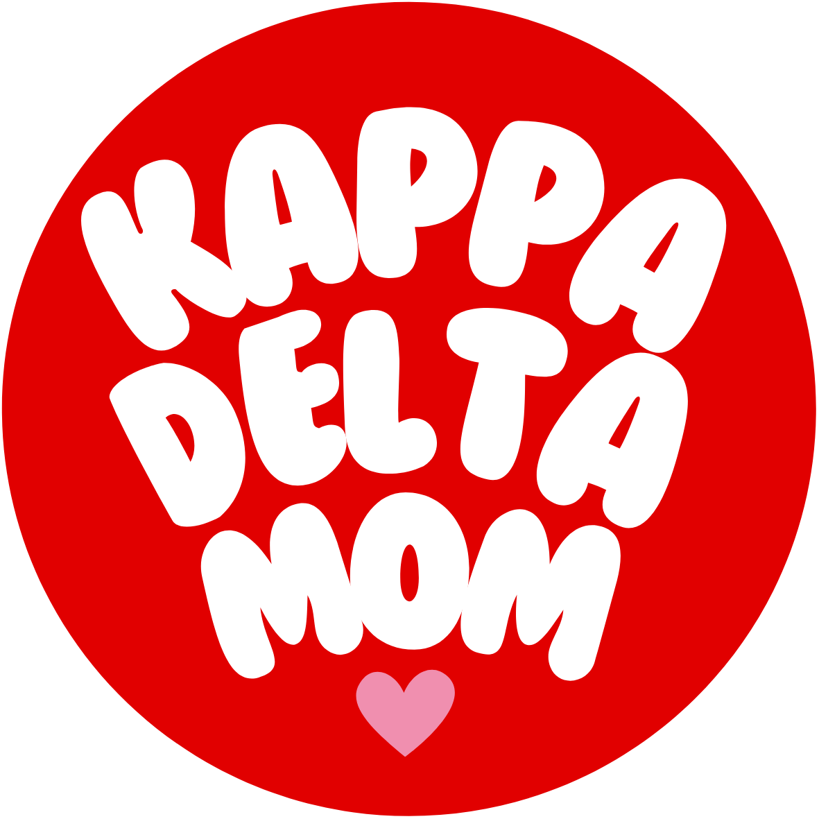 UGA Sorority Mom Bubble Sticker- 2 Pack