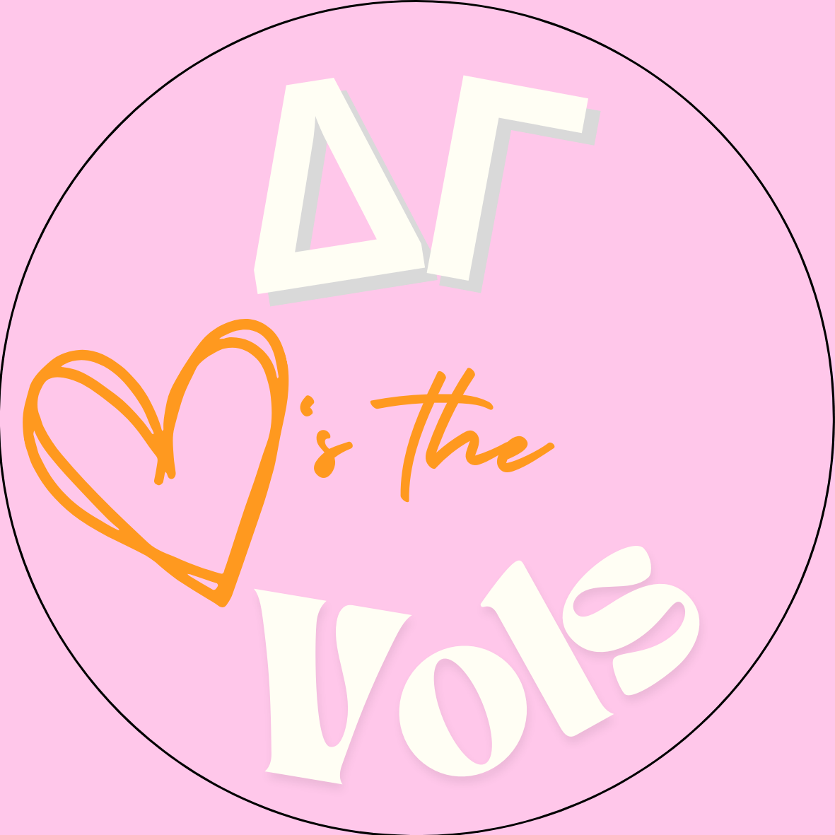 UTK "Loves the Vols" Sorority Sticker- 2 Pack