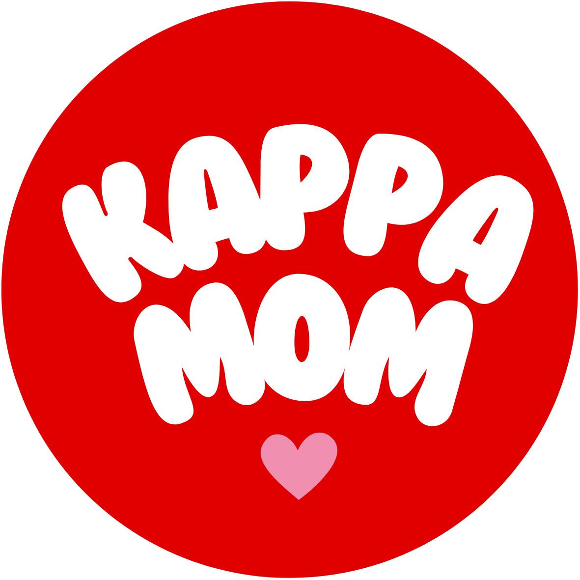 UGA Sorority Mom Bubble Sticker- 2 Pack