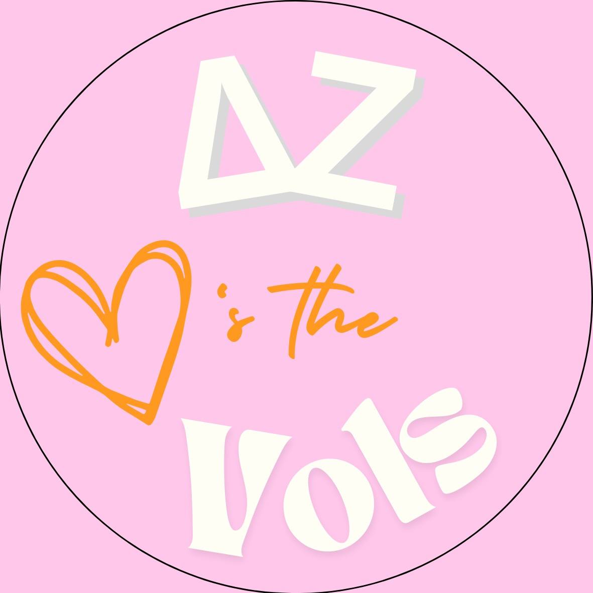 UTK "Loves the Vols" Sorority Sticker- 2 Pack