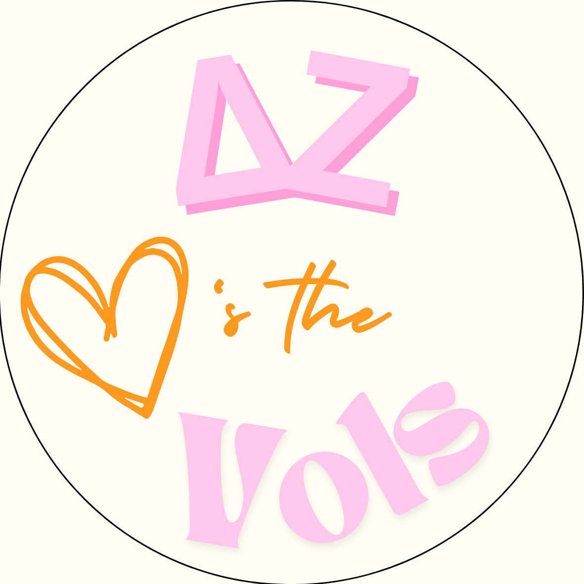 UTK "Loves the Vols" Sorority Sticker- 2 Pack