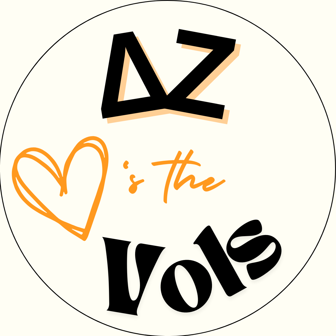 UTK "Loves the Vols" Sorority Sticker- 2 Pack