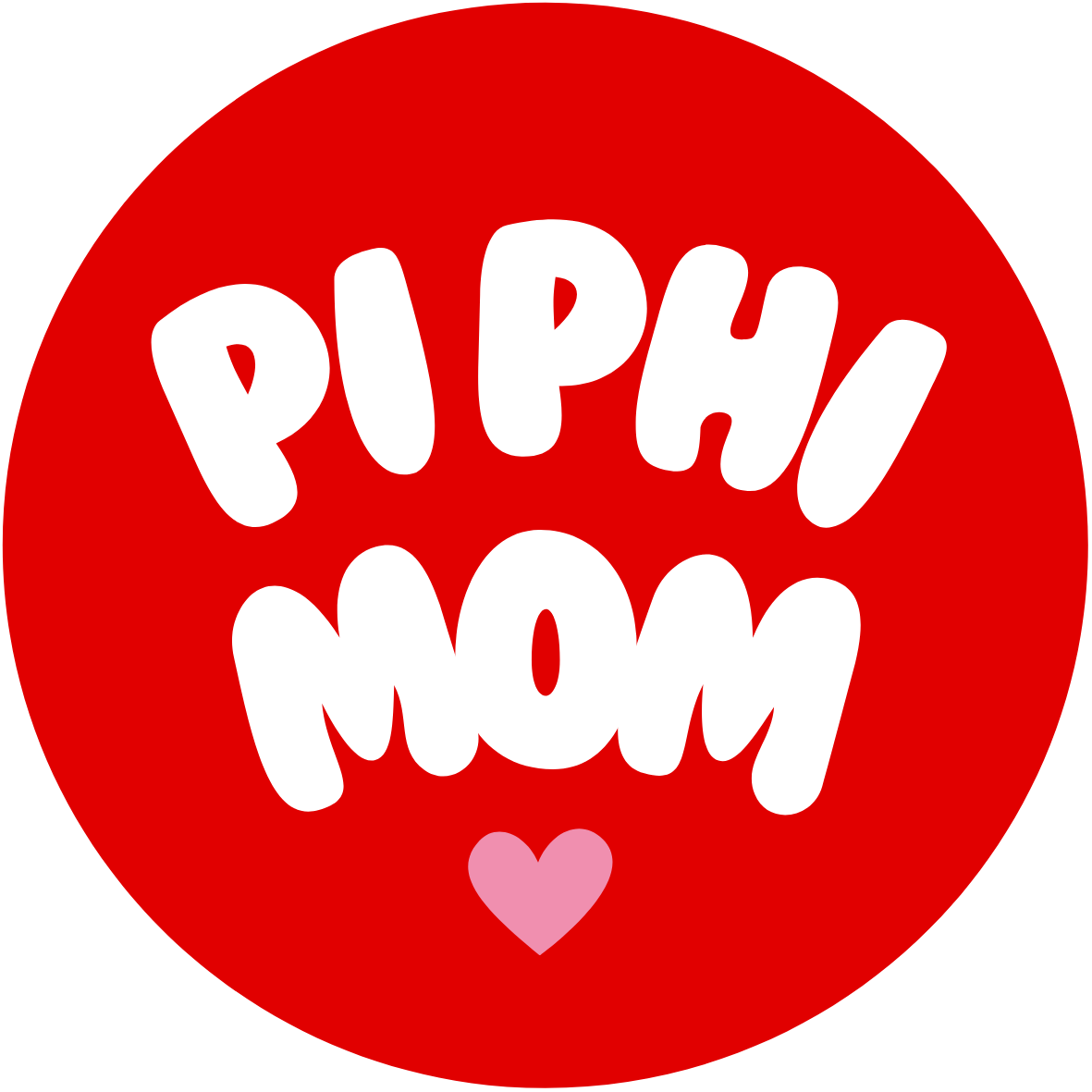UGA Sorority Mom Bubble Sticker- 2 Pack