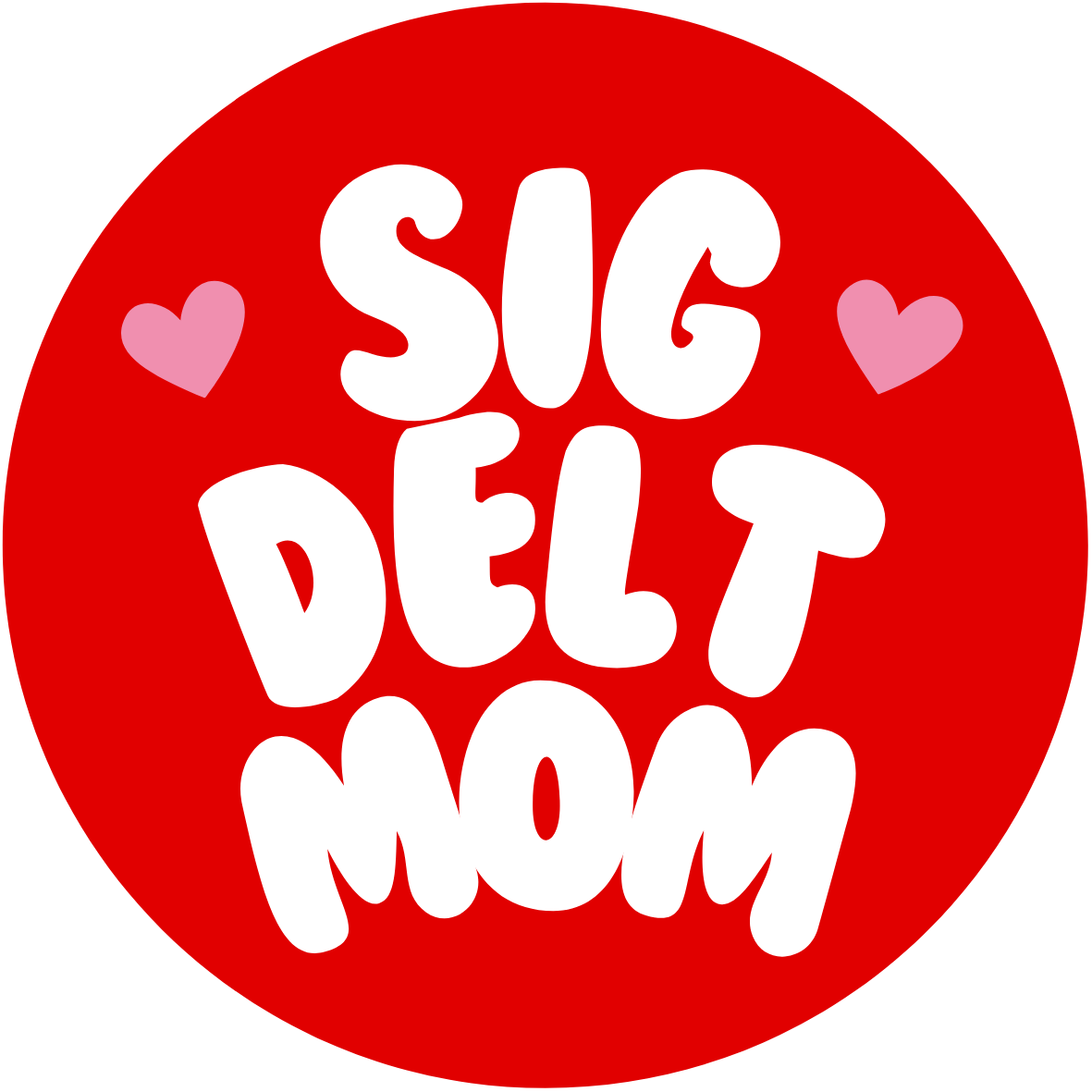 UGA Sorority Mom Bubble Sticker- 2 Pack