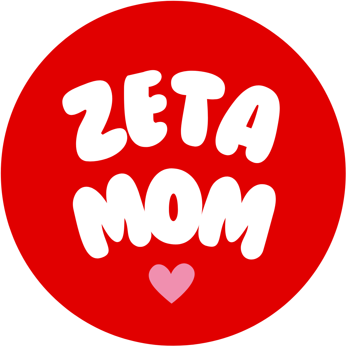 UGA Sorority Mom Bubble Sticker- 2 Pack