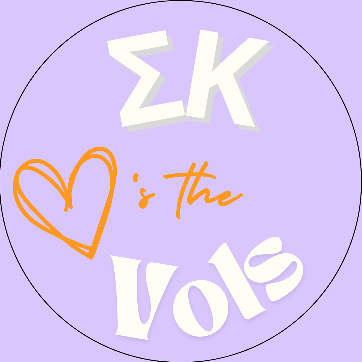 UTK "Loves the Vols" Sorority Sticker- 2 Pack