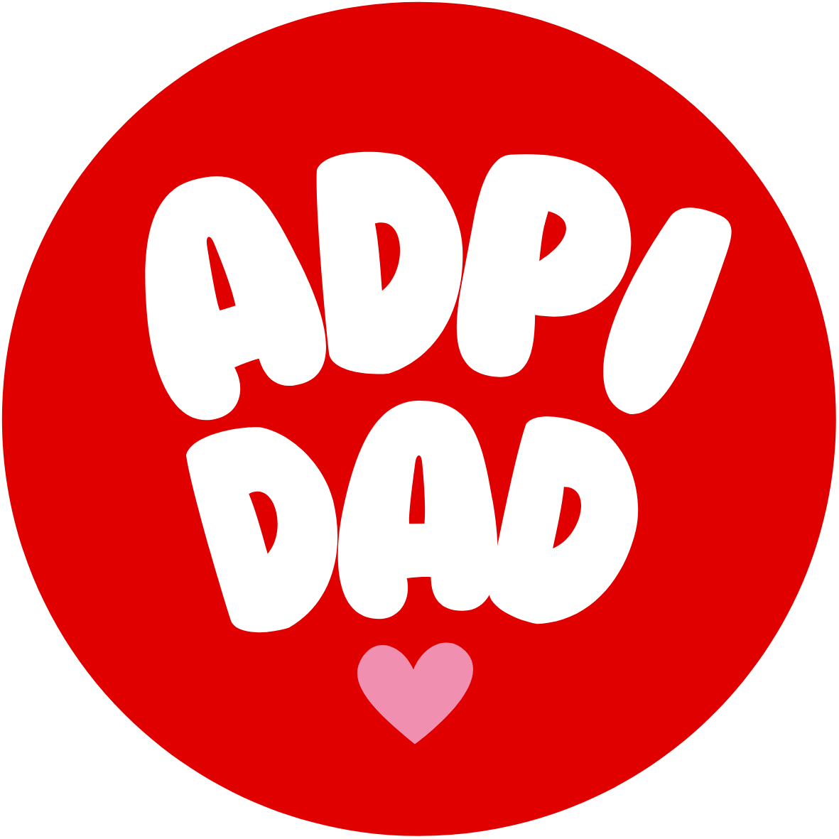 UGA Sorority Dad Bubble Sticker- 2 Pack