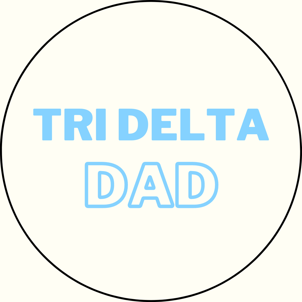 Sorority Dad Sticker- 2 Pack