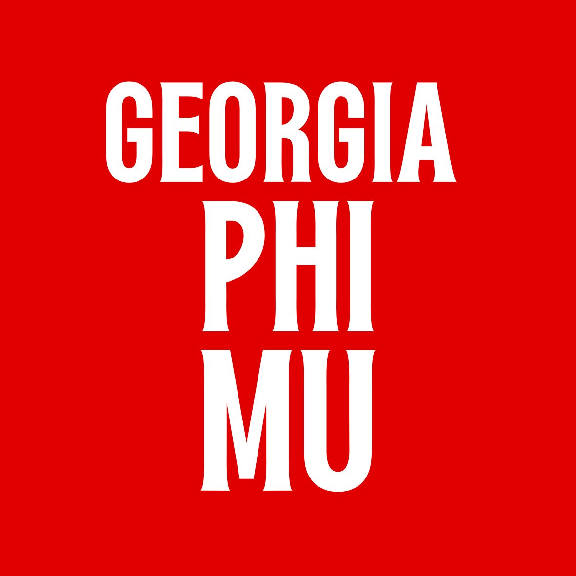 Georgia Sorority Sticker- 2 Pack
