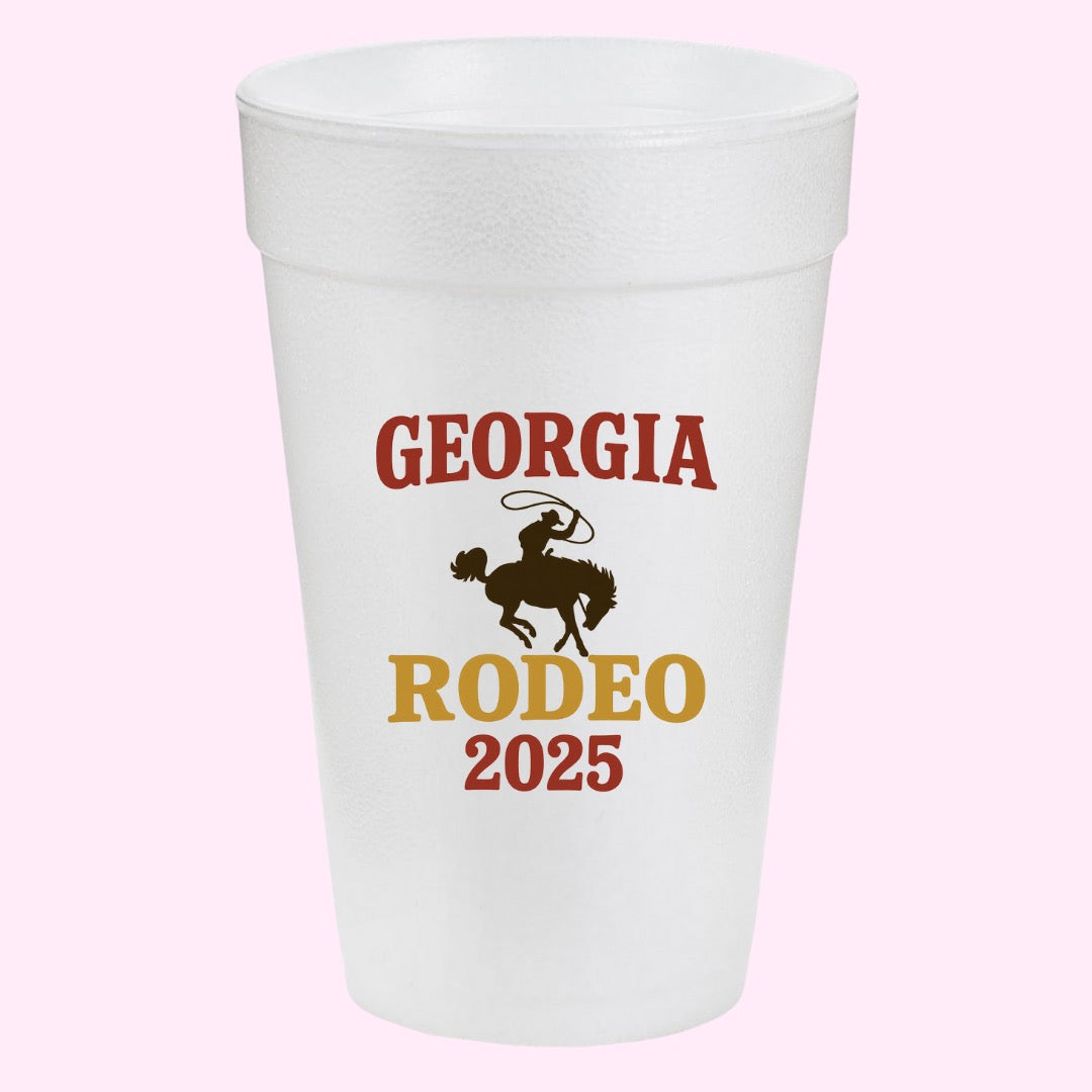 "Georgia Rodeo 2025" Cups