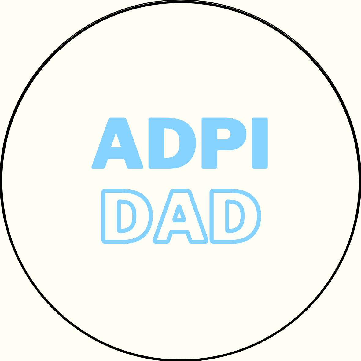 Sorority Dad Sticker- 2 Pack