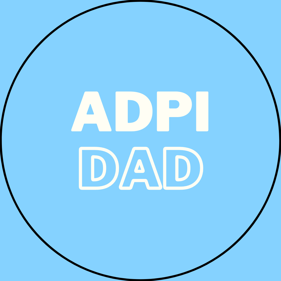 Sorority Dad Sticker- 2 Pack
