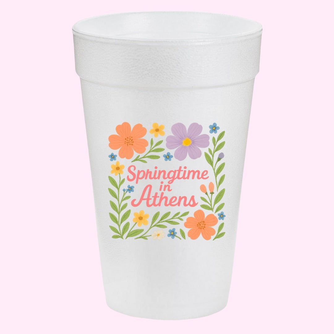 "Springtime in Athens" Cups