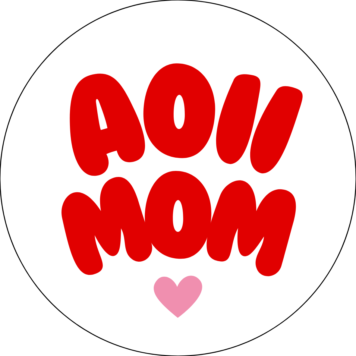 UGA Sorority Mom Bubble Sticker- 2 Pack