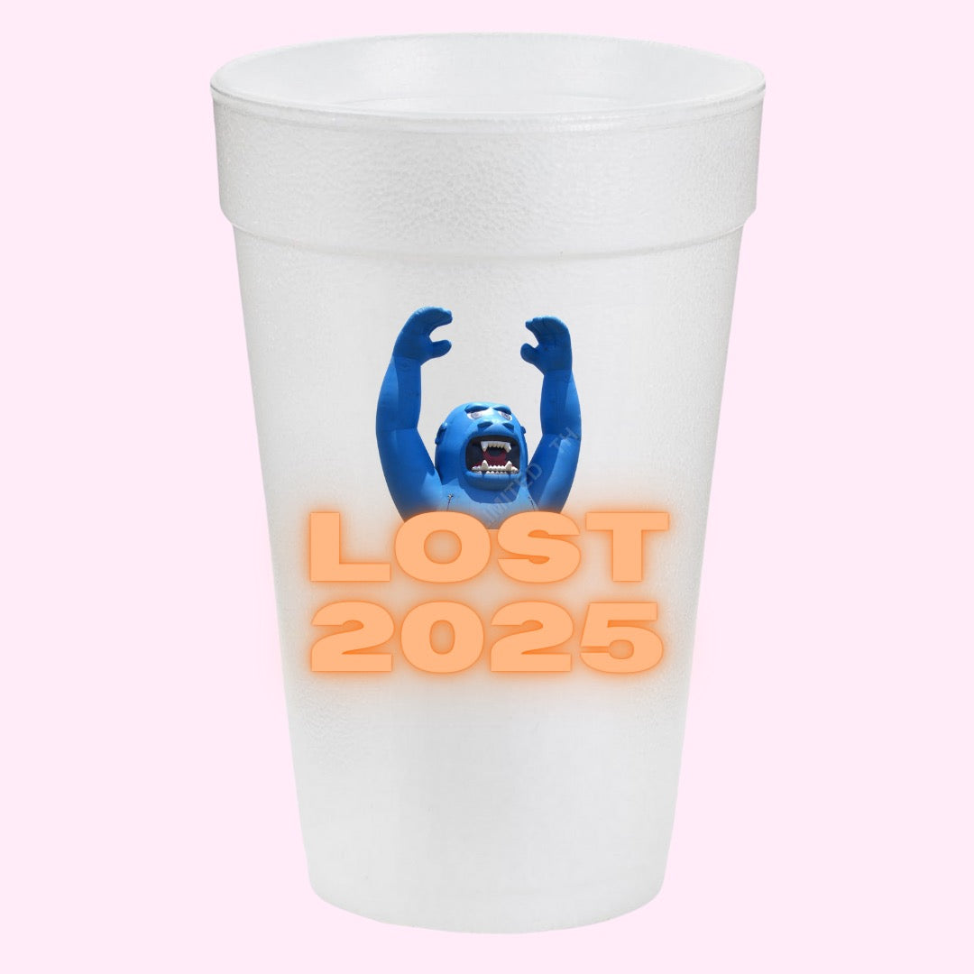 "Lost 2025" Cups