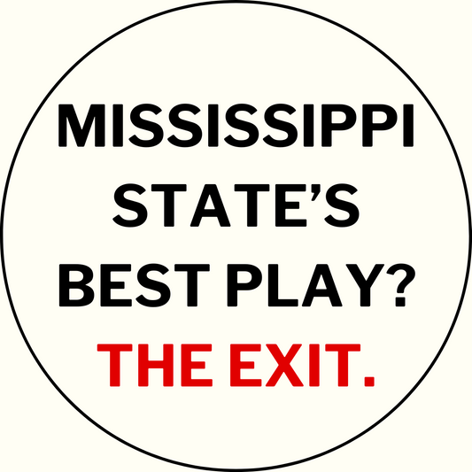 UGA vs. State "Best Play Is The Exit" Rivalry Button