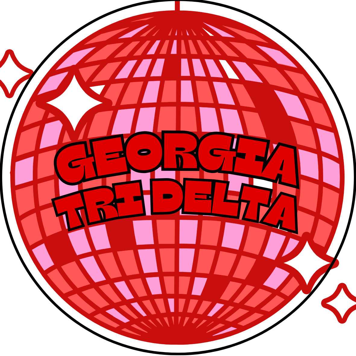 Georgia Disco Button