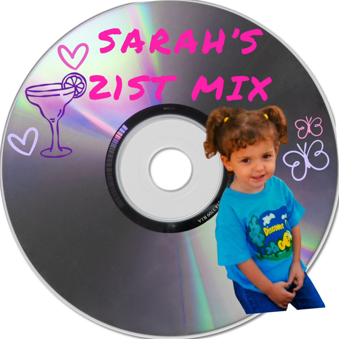 Sarah’s 21st Sticker Package