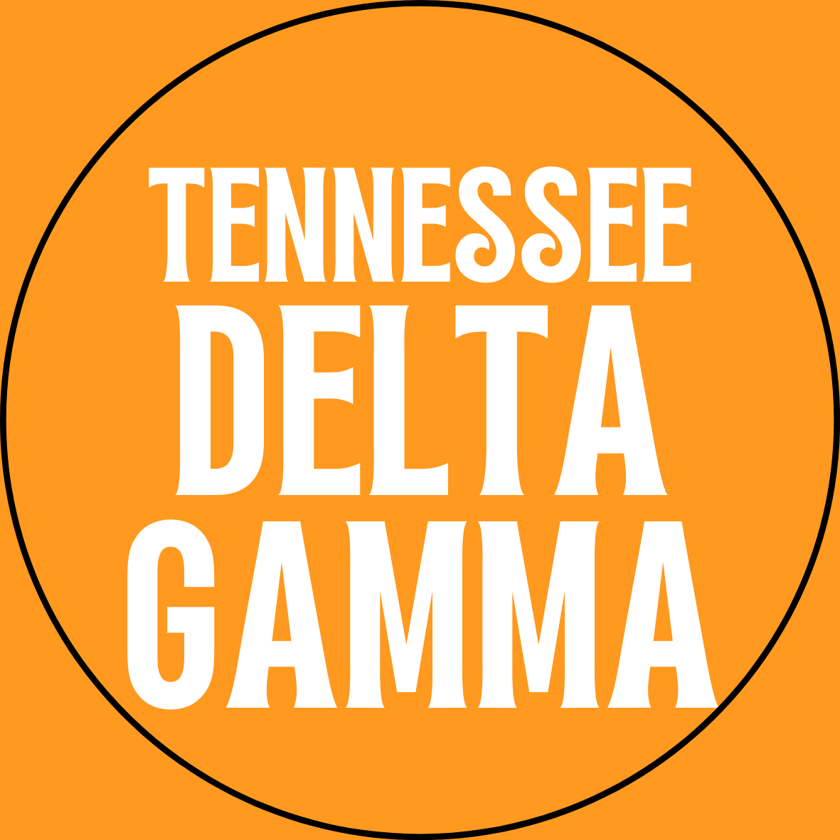 Tennessee Sorority Sticker- 2 Pack