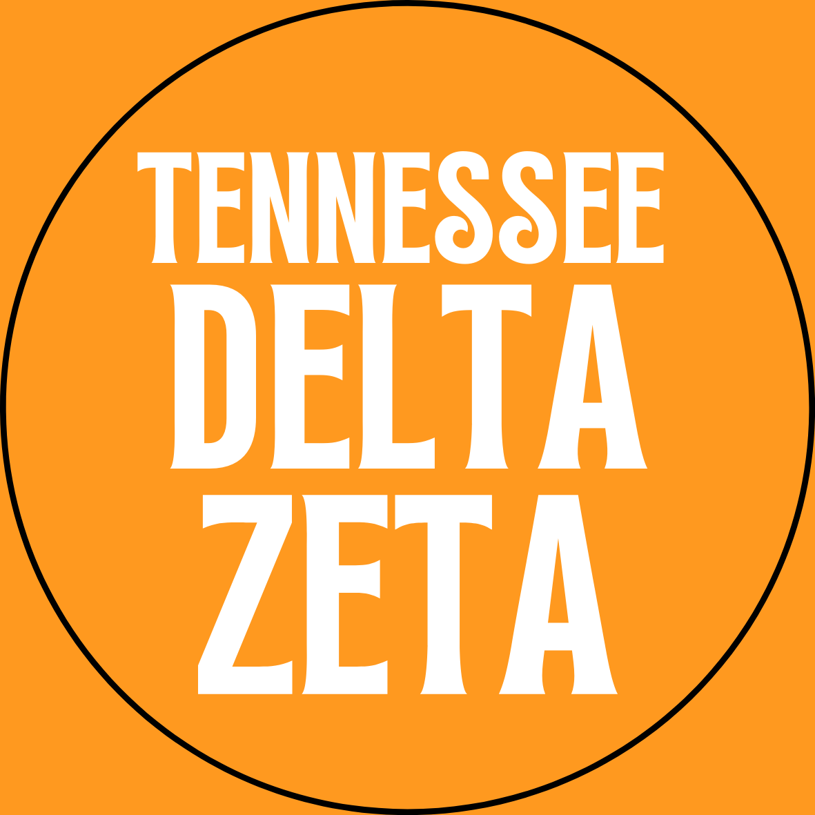 Tennessee Sorority Sticker- 2 Pack