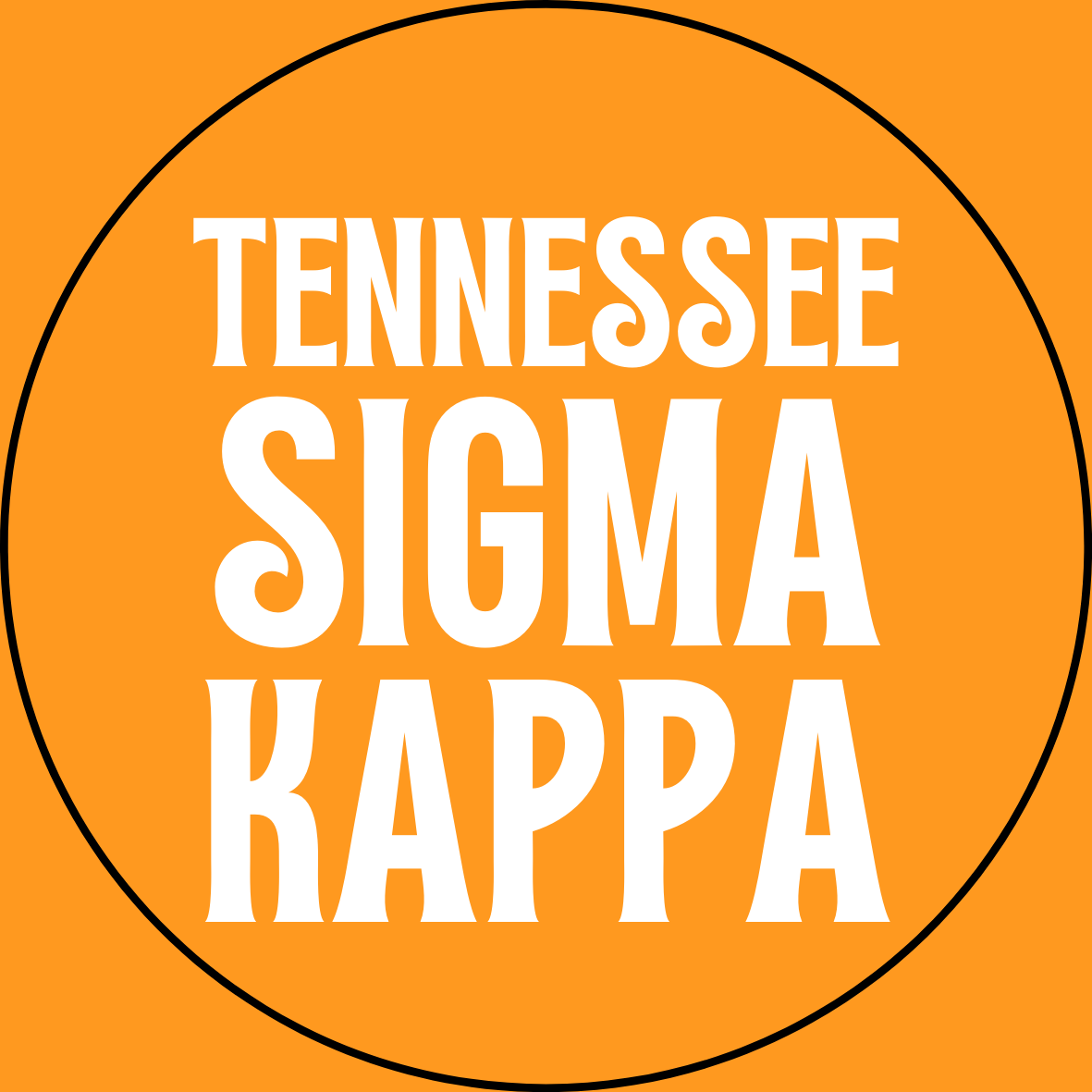 Tennessee Sorority Sticker- 2 Pack