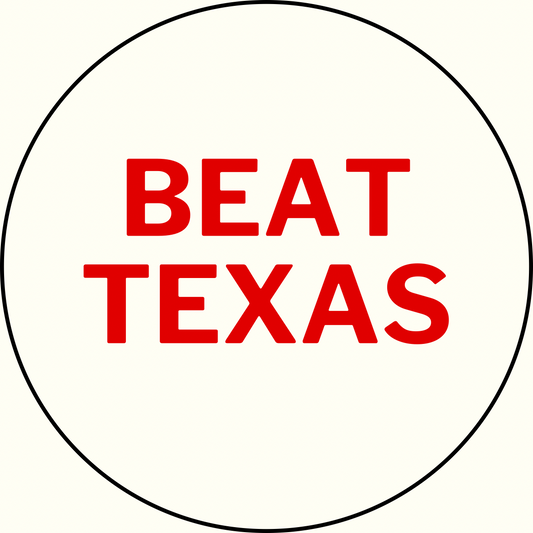 UGA v. Texas “Beat Texas” Rivalry Sticker- 2 Pack