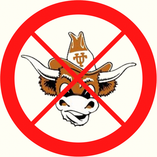 UGA vs. Texas X Bevo Sticker- 2 Pack
