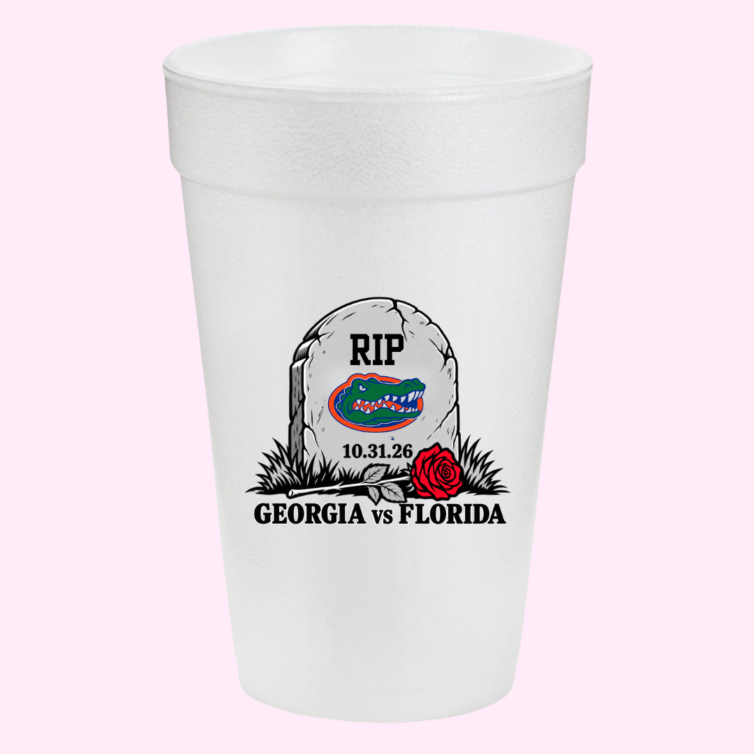 UGA vs. Florida Gravestone Rivalry Cups
