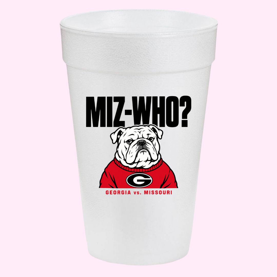 UGA vs. Missouri "MIZ-WHO?" Rivalry Cups