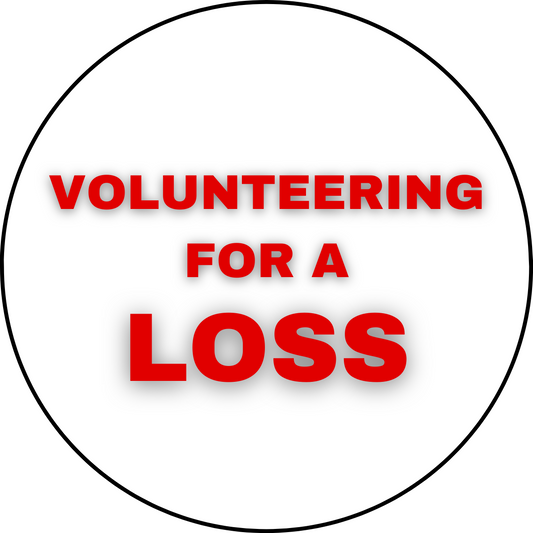 UGA vs. Tennessee "Volunteering for a loss" Rivalry Sticker- 2 Pack