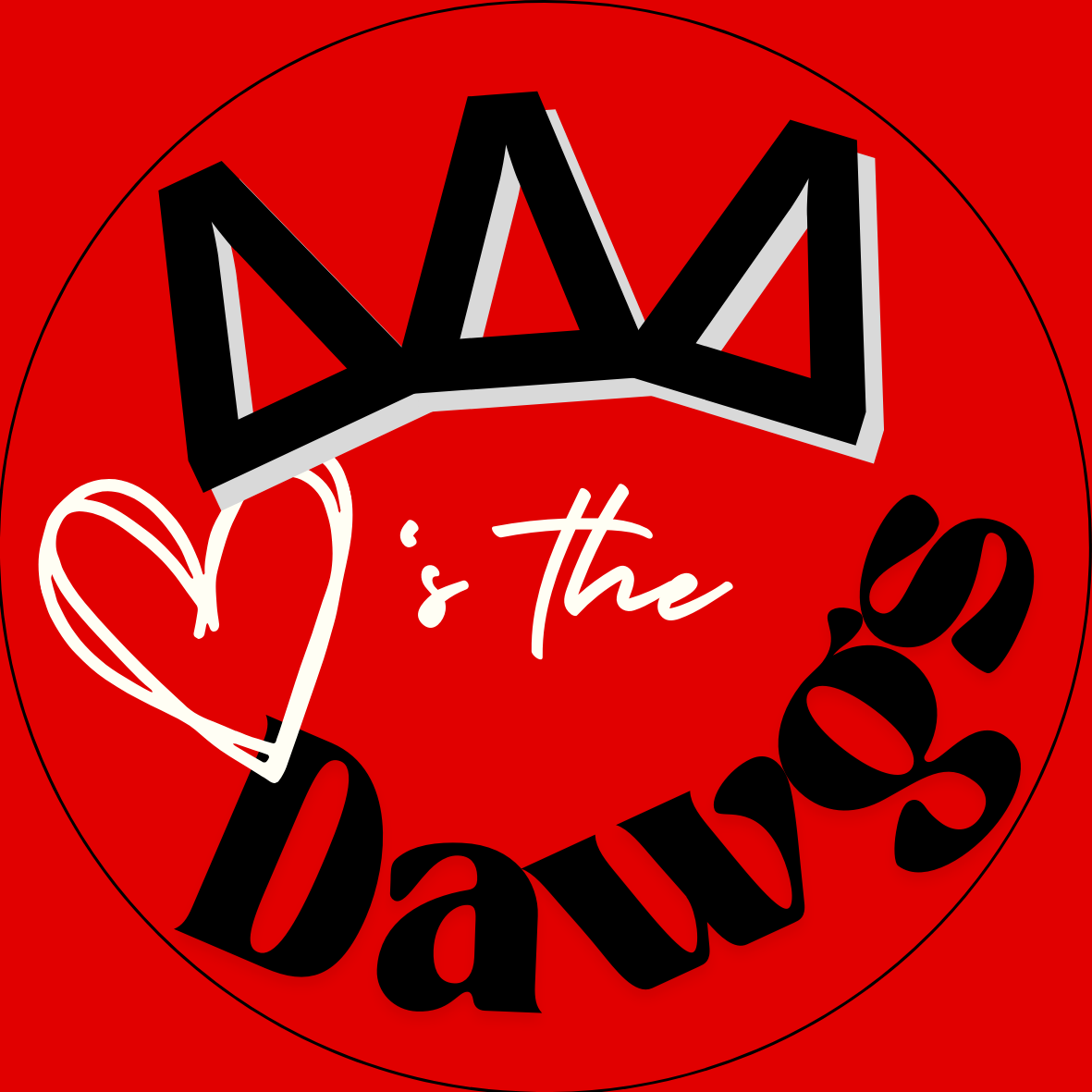 "Loves the Dawgs" Sorority Button