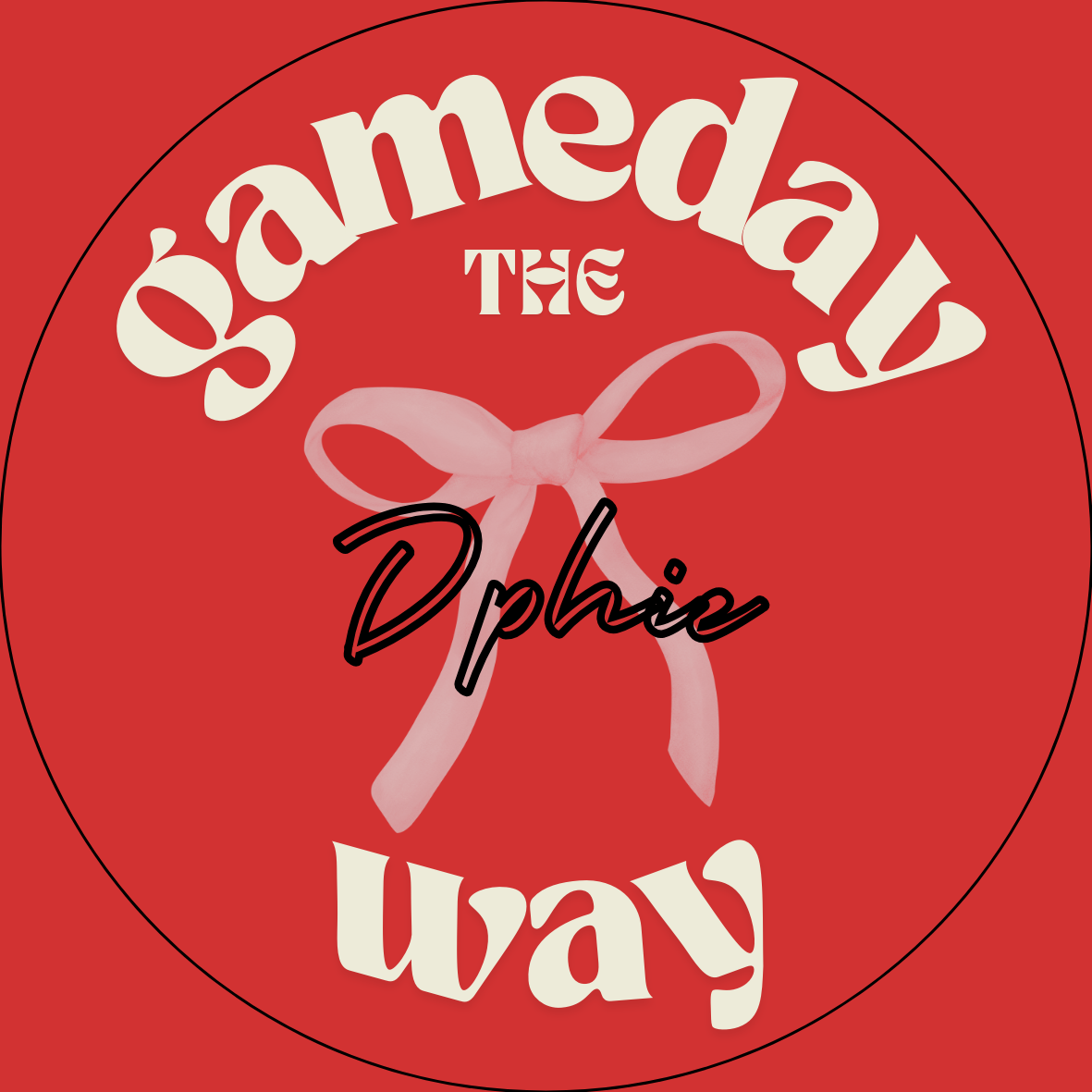 UGA Gameday Your Way Sticker- 2 Pack