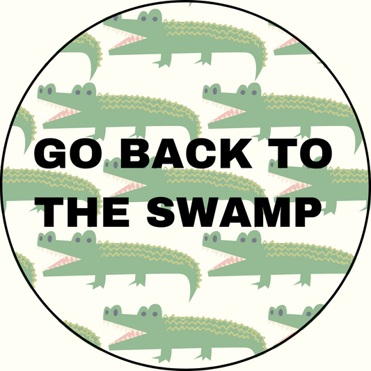 UGA vs. Florida “Go back to the swamp” Rivalry Button