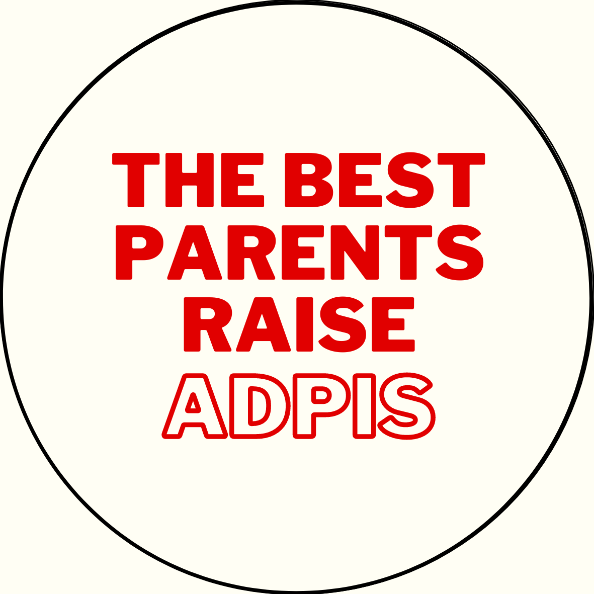 "The Best Parents Raise" Sorority Sticker- 2 Pack