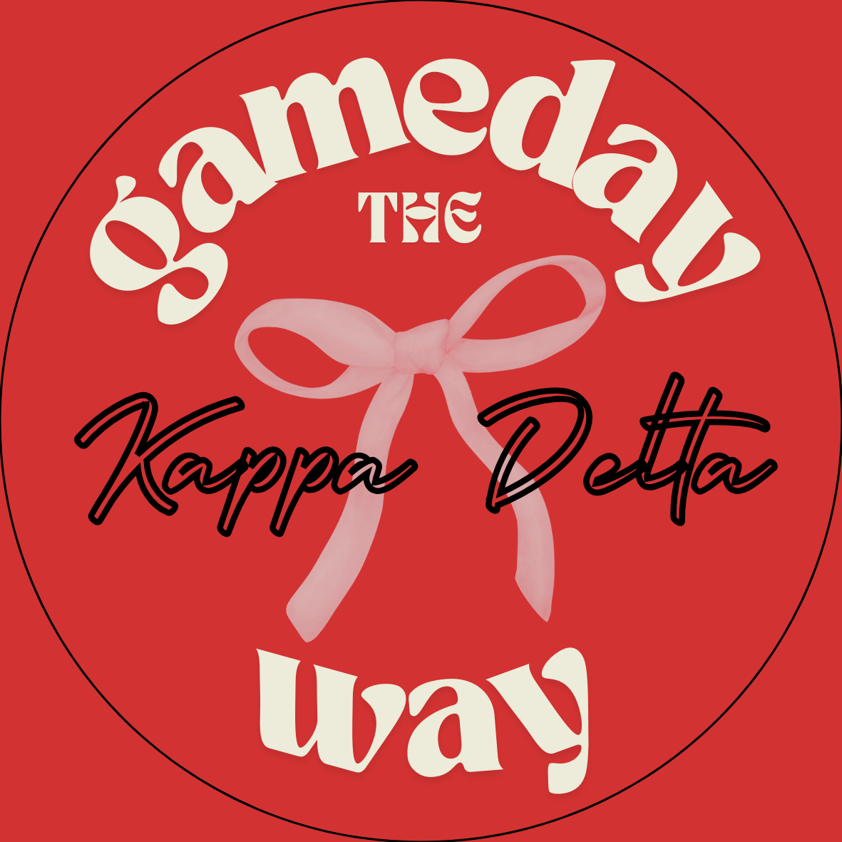 UGA Gameday Your Way Sticker- 2 Pack