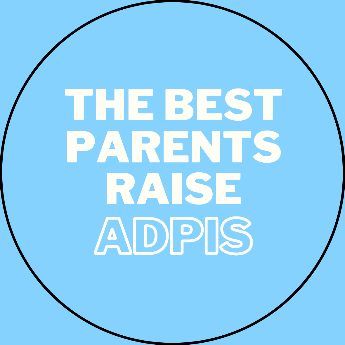 "The Best Parents Raise" Sorority Sticker- 2 Pack